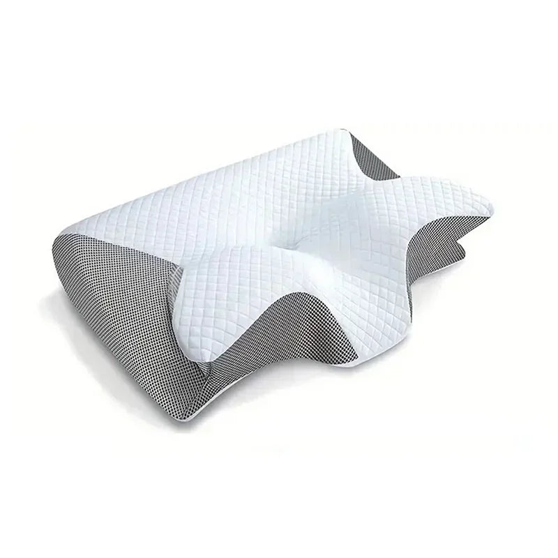 Memory Foam Cervical Pillow Ergonomic Orthopedic Support Neck Pain Relief Breathable Contour Bed Pillow For All Sleepers