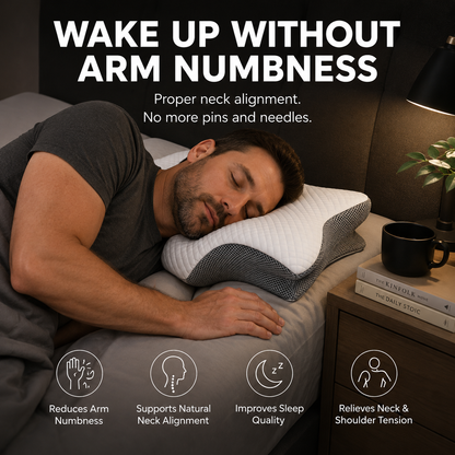 Align Pro Cervical Pillow - For Side Sleepers Who Wake Up With a Numb Arm