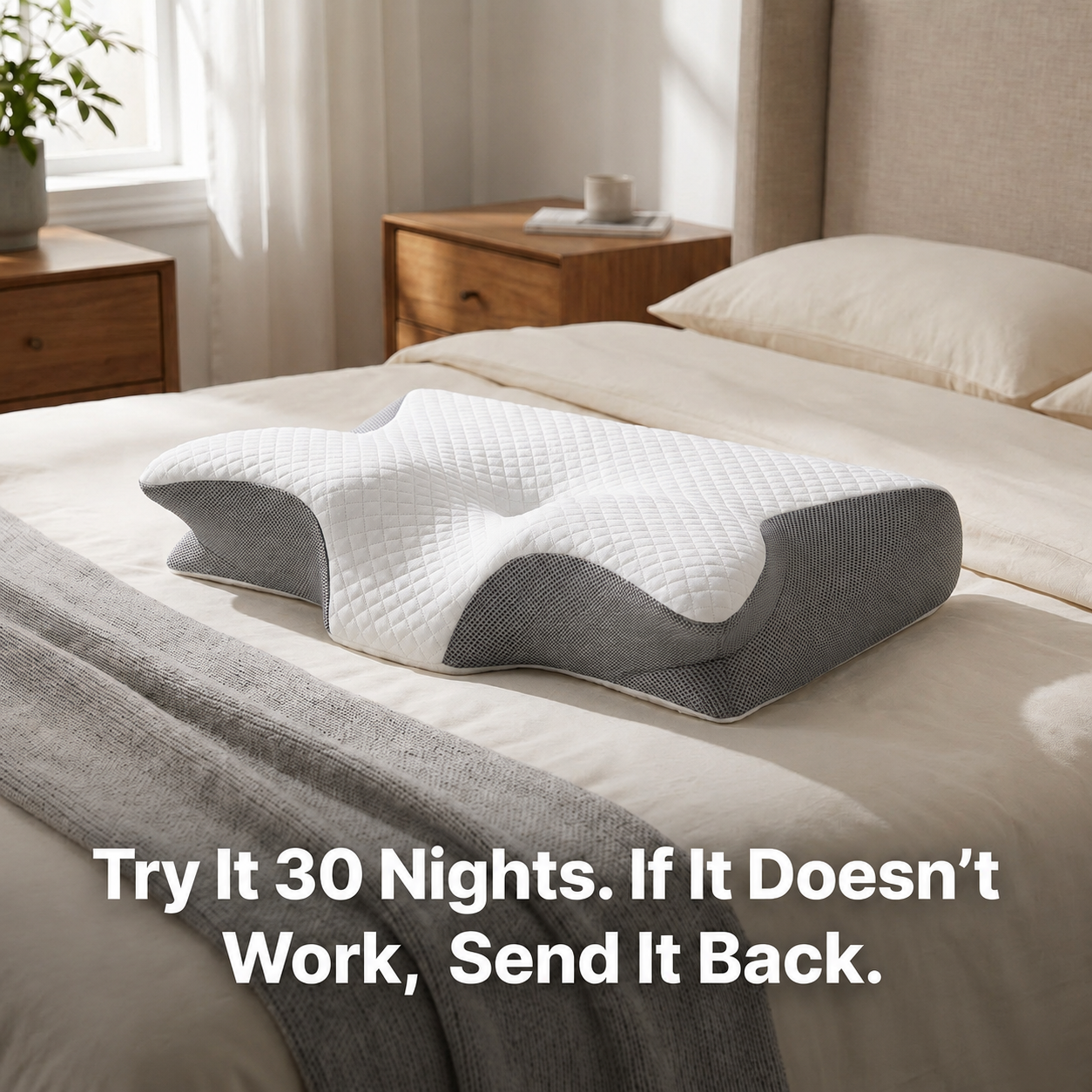 Align Pro Cervical Pillow - For Side Sleepers Who Wake Up With a Numb Arm