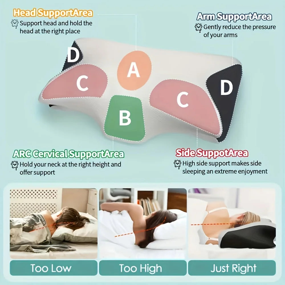 AlignPro — The Orthopedic Pillow That Supports Your Neck, Not Just Your Head
