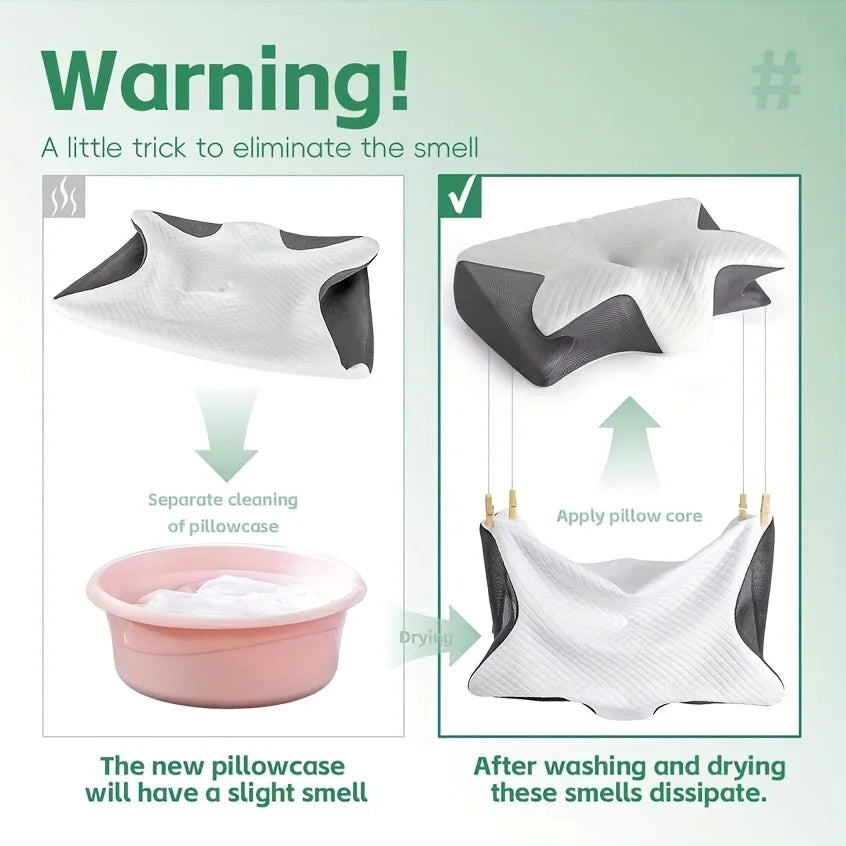 AlignPro — The Orthopedic Pillow That Supports Your Neck, Not Just Your Head